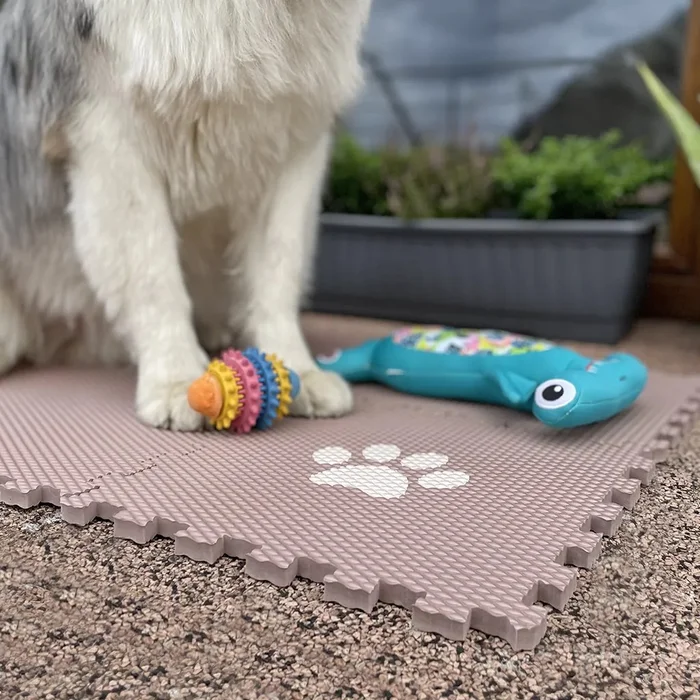 Vylen Podložka pro psy 6 dílů tmavě hnědá