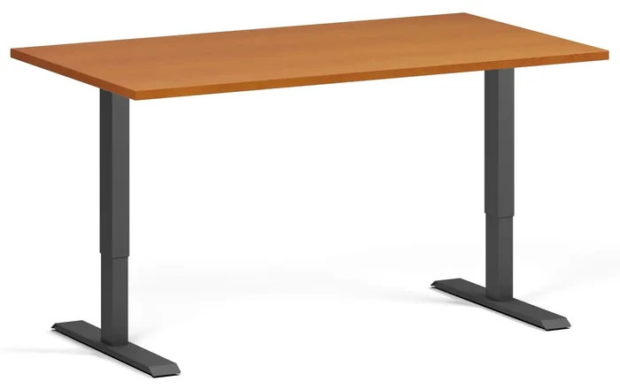 Výškově nastavitelný stůl 140x80 cm s motorem