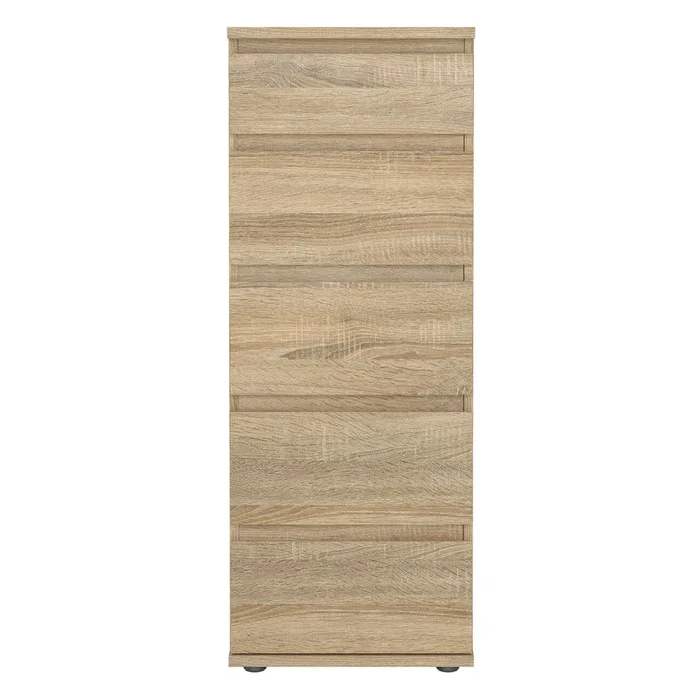 Vysoká dubová komoda Nova 40x107 cm