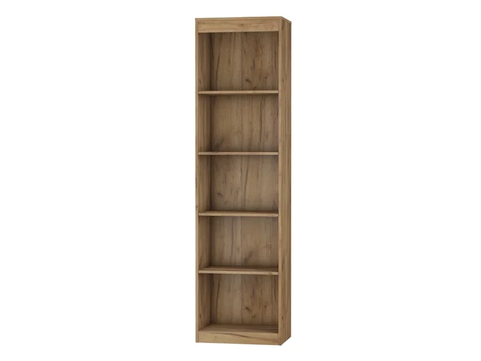 Vysoký regál GATTON – craft zlatý, záruka 5 let