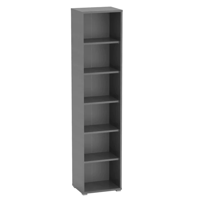 Vysoký regál Rioma NEW TYP 02 – grafit