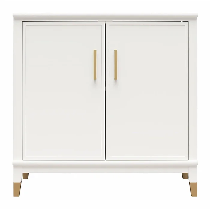 Westerleigh Bílá Skříňka 84x84 cm