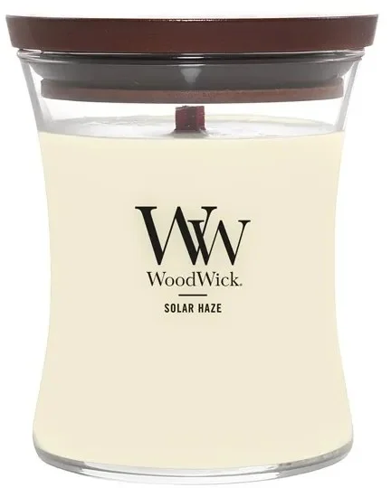 WoodWick Světelná dřevěná svíčka Solar Haze 275g