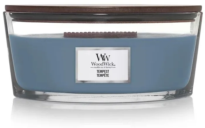 WoodWick Voní Světlo s Dřevěným Knotem Elipsa Tempest 453,6 g