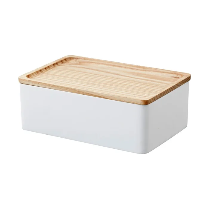 Yamazaki Úložný box s víkem 18,5x12,5x7 cm