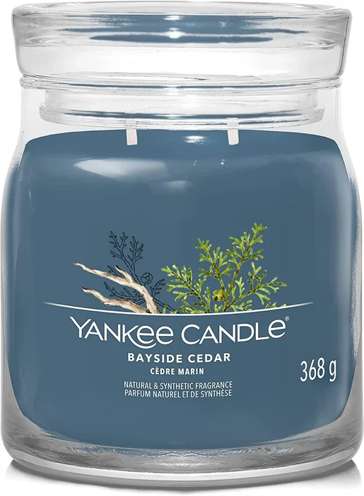 Yankee Candle Signature Bayside Cedar střední 368g