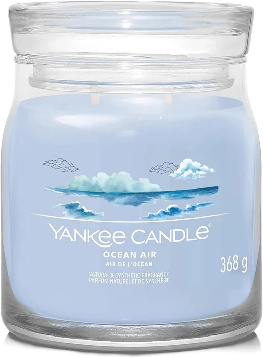 Yankee Candle Signature Ocean Air střední vonná svíčka 368g
