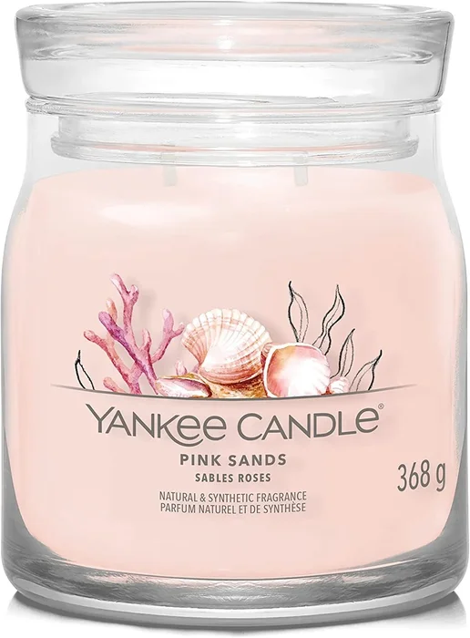 Yankee Candle Signature Pink Sands Střední 368g