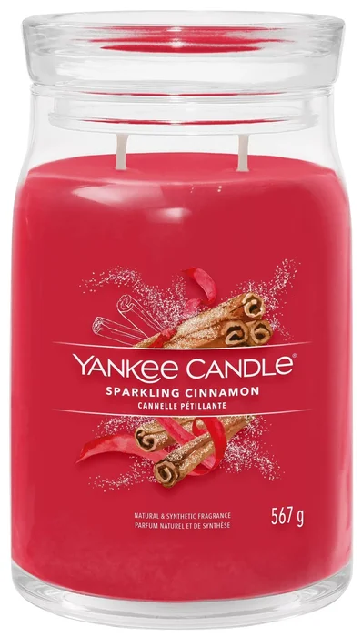 Yankee Candle Signature Sparkling Cinnamon 567g
