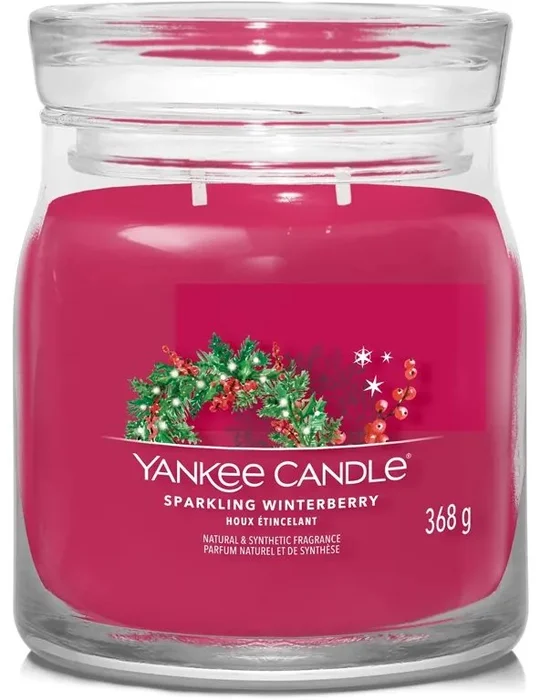 Yankee Candle Signature Sparkling Winterberry 368g