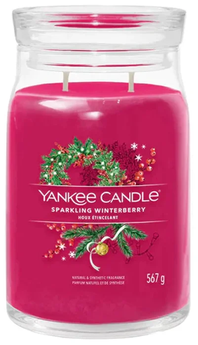 Yankee Candle Signature Sparkling Winterberry 567 g