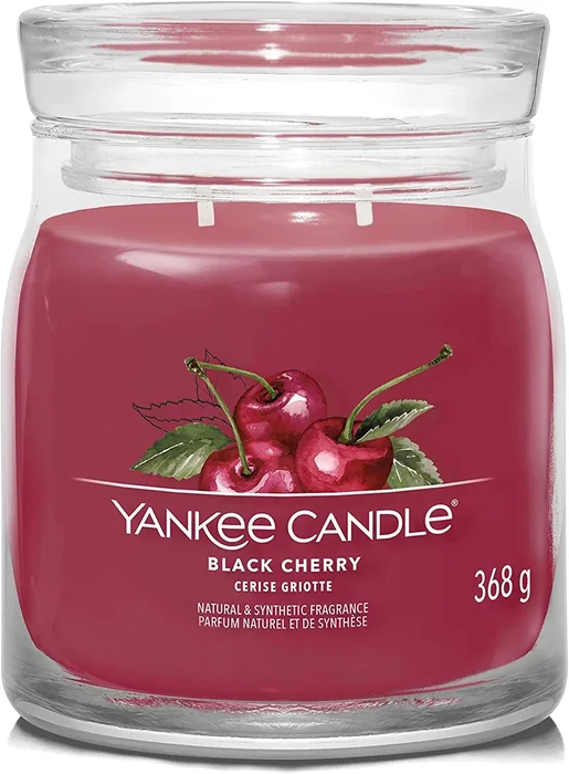 Yankee Candle Signature Třešeň ve skle 368g