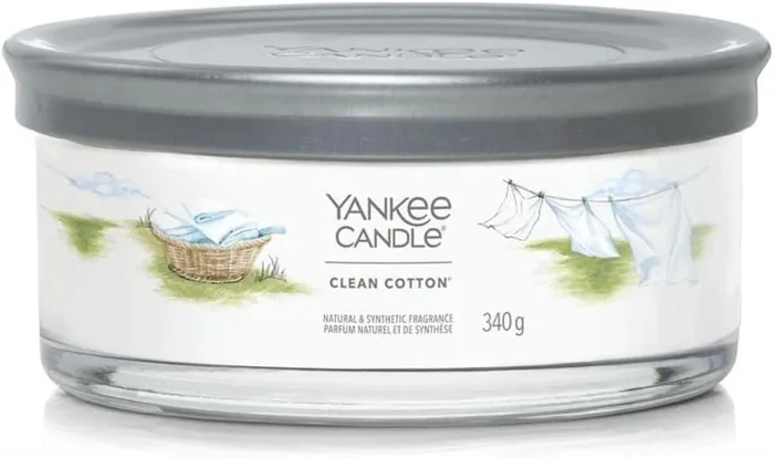 Yankee Candle Signature Tumbler Clean Cotton 340g