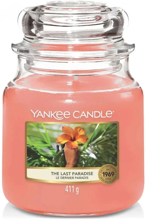 Yankee Candle Vonná Svíčka The Last Paradise ve Střední Sklenici - 411 g