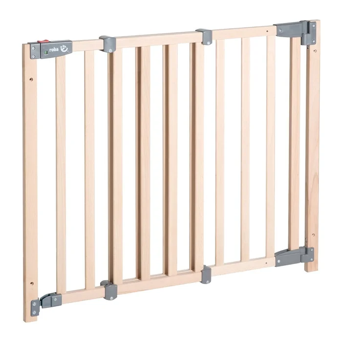 Zábrana do dveří z bukového dřeva přírodní barvy