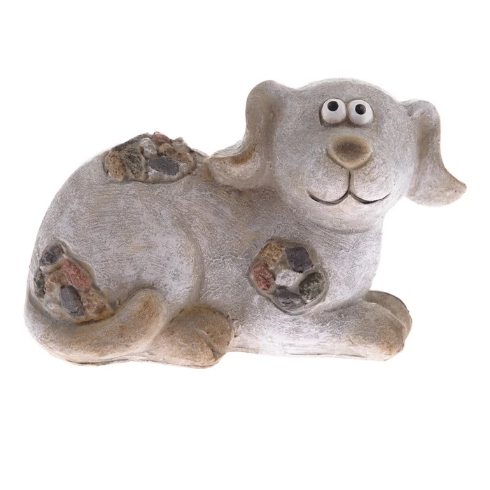 Zahradní dekorace Pes z polyresinu