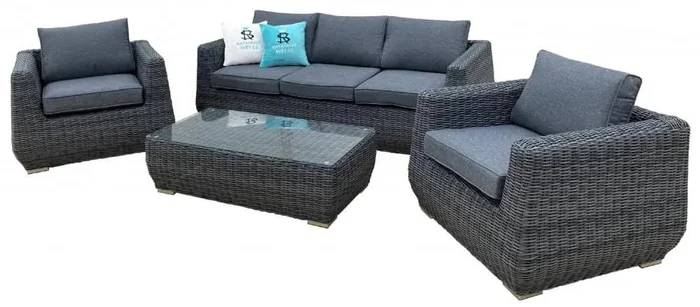 Zahradní sedací set GRACE z umělého ratanu