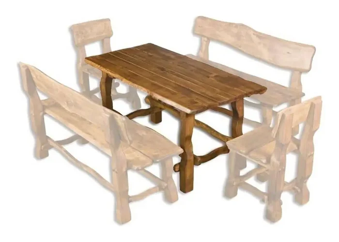 Zahradní stůl OM-101 brunat