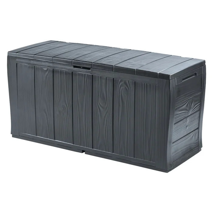 Zahradní úložný box Sherwood šedý