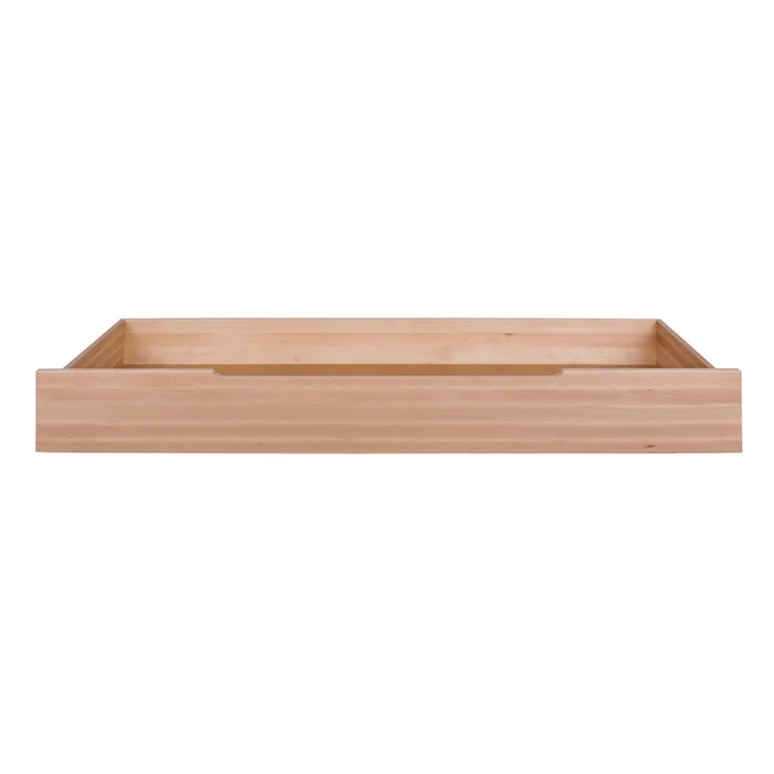 Zásuvka pod postel DAJA – masivní buk, hloubka 67 cm