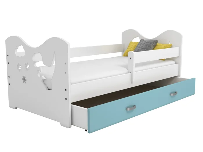 Zásuvka pod postel ORTLER – modrá