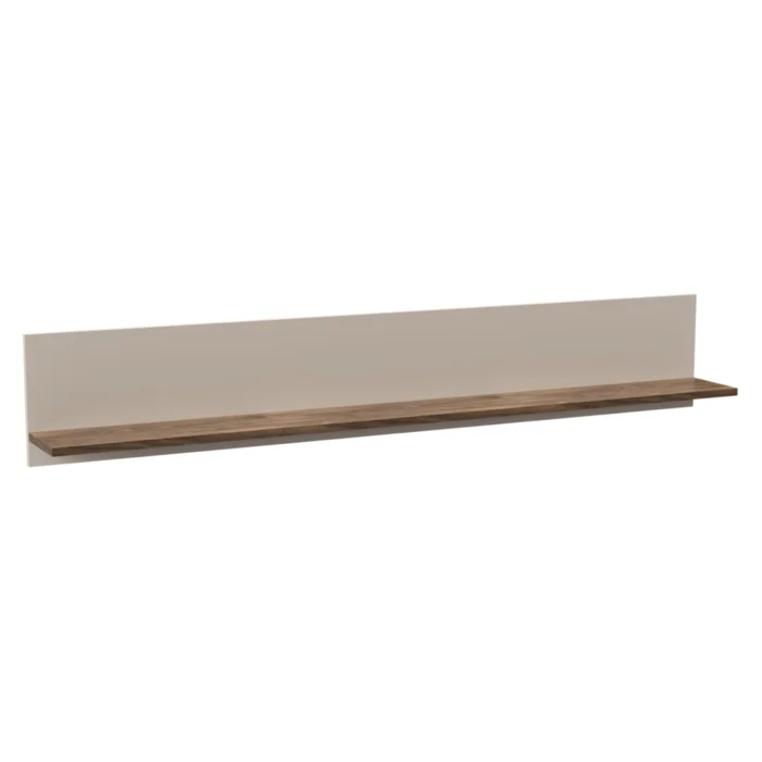 Závěsná police 150 cm Kašmír/Dub Castello