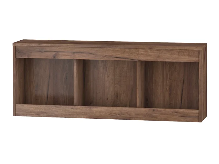Závěsná police GATTON 110 cm – craft tobaco