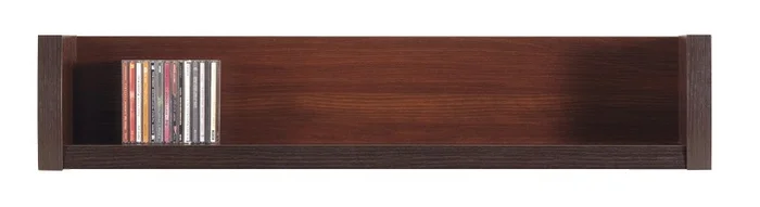 Závěsná police HADIR typ 1 – ořech tmavý