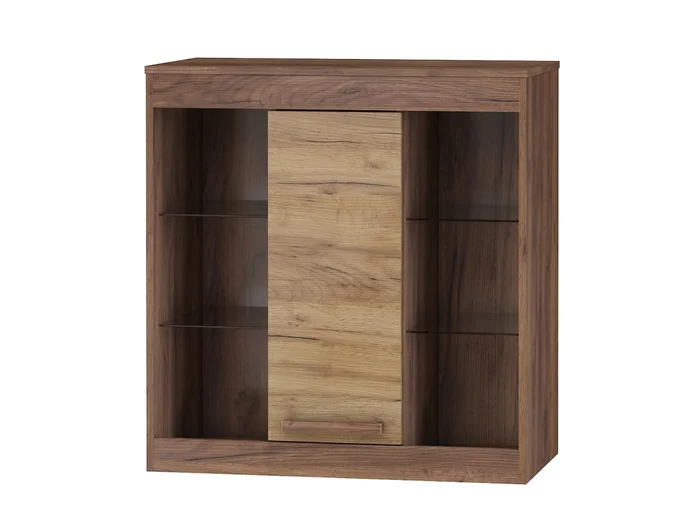 Závěsná skříňka GATTON 1D craft tobaco/craft zlatý, 5 let záruka