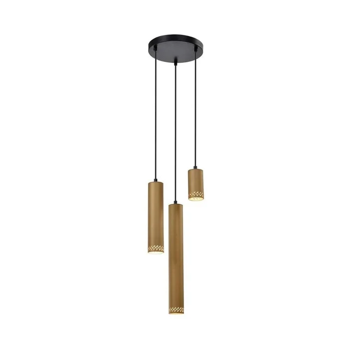 Závěsné svítidlo Tubo s kovovým stínidlem 22 cm
