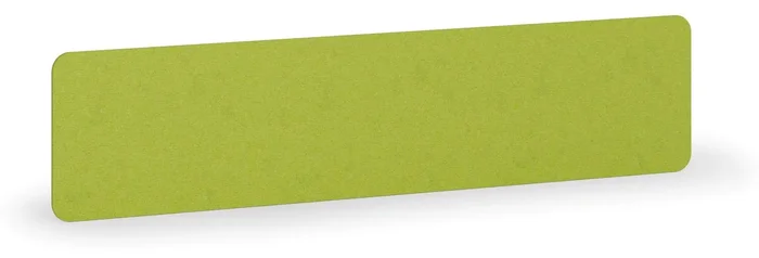 Zelená akustická nástěnka 180x40 cm