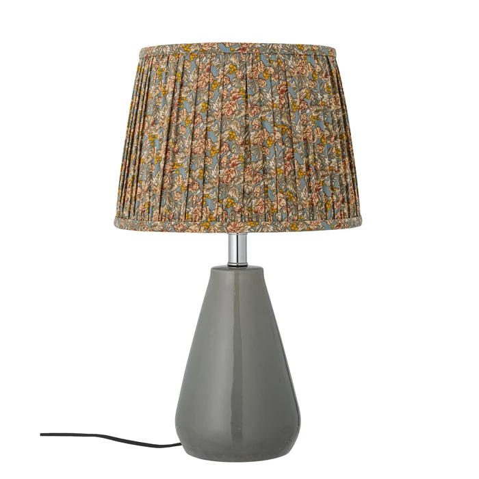 Zelená kameninová stolní lampa Etty