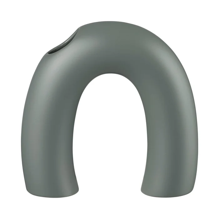 Zelená keramická váza Kagetsu 12 cm