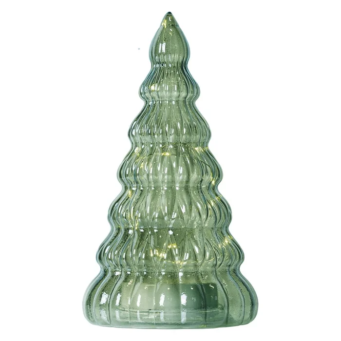 Zelená LED dekorace Lucy 13 cm Sirius