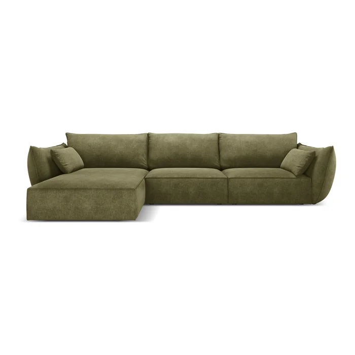 Zelená rohová pohovka Vanda Mazzini Sofas
