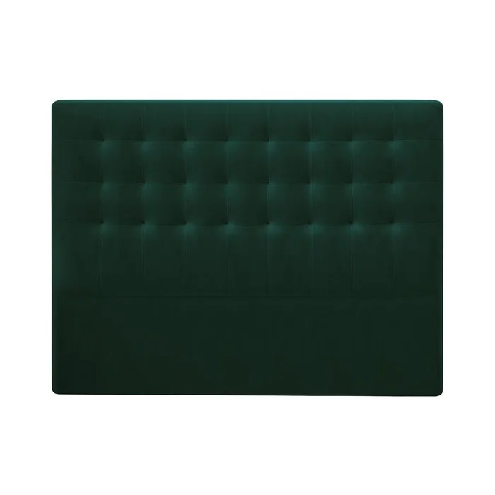 Zelené čelo postele s sametovým potahem Windsor & Co Sofas Athena 200x120 cm