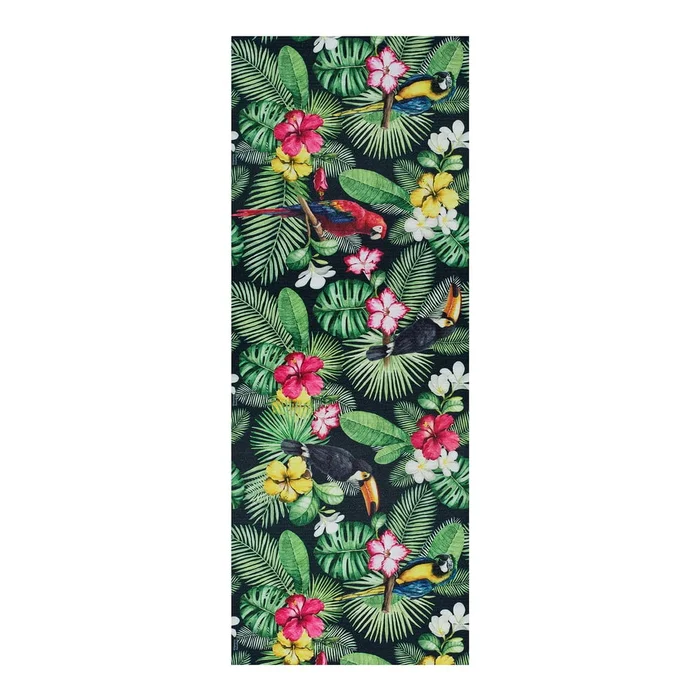 Zelený běhoun 52x200 cm Tropical Sprinty Universal