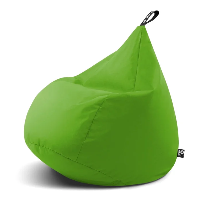Zelený sedací vak Drop L So Soft