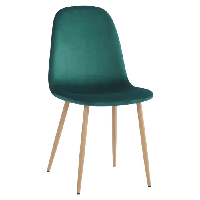Židle LEGA NEW – smaragdová Velvet