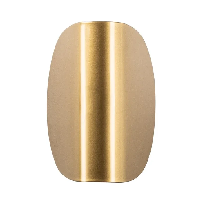 Zlaté LED nástěnné svítidlo Heybe