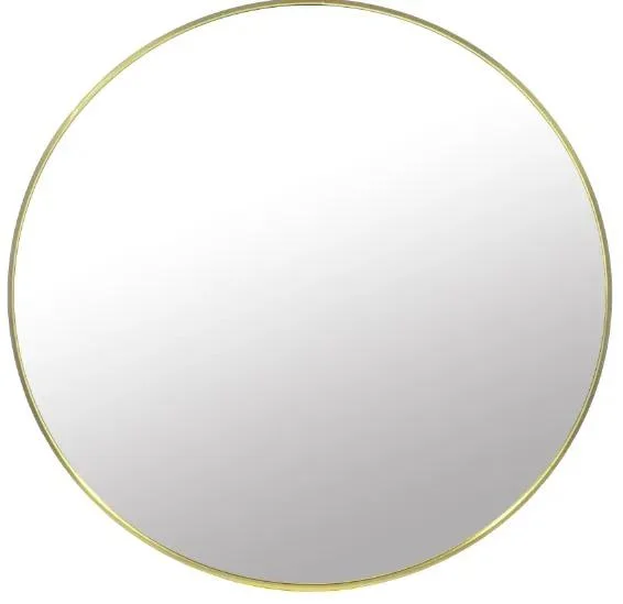 Zlaté zrcadlo s průměrem 60 cm