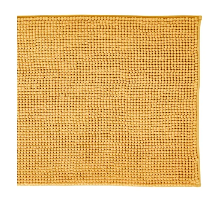 Žlutá koupelnová předložka 50x80 cm Bobble