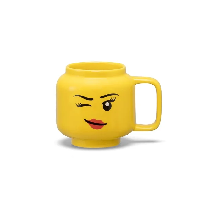 Žlutý keramický dětský hrnek LEGO® 255 ml