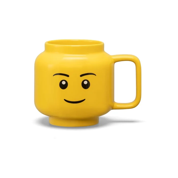 Žlutý keramický dětský hrnek LEGO® 530 ml