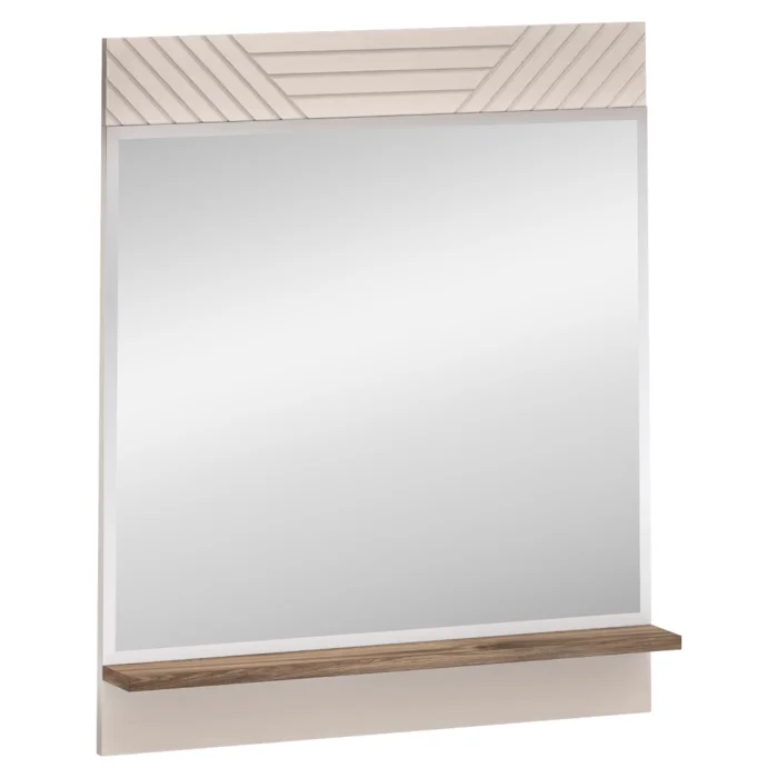 Zrcadlo 70 cm Kašmír/Dub Castello EYCO
